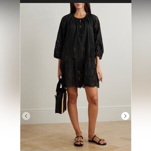 MELISSA ODABASH
Ashley tiered broderie anglaise cotton kaftan